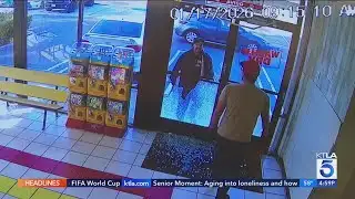 Man wields machete, runs into Pomona laundromat