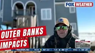 Man Witnesses Home Collapsing Due To Nor