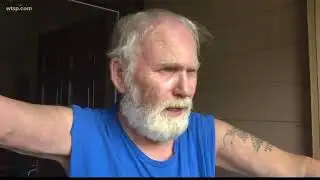 Manatee County officials demonstrate sandbag machines