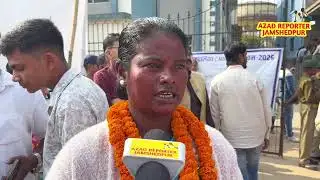 Mango Nagar Nigam News:- वार्ड क्रमांक 9 से सुमिता मार्डी ने दाखिल किया पर्चा 