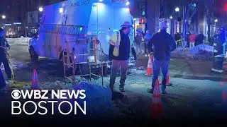 Manhole explosions shut down Newbury Street in Boston
