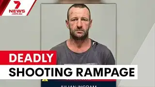 Manhunt for gunman after deadly NSW shooting | 7NEWS