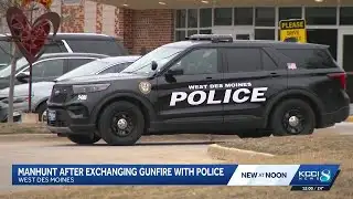 Manhunt underway for armed suspect in West Des Moines