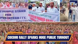 Manipur’ Rally: Thousands Join ‘Save Manipur’ Rally from Tiddim Ground to Nagamapal, Imphal