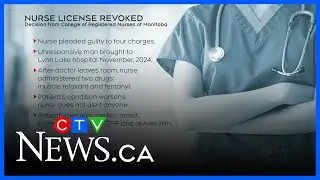 Manitoba nurse’s license pulled after drug error
