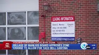 Manlius approves zone change for Taco Bell Cantina