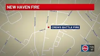 MAP: Crews respond to attic fire in New Haven