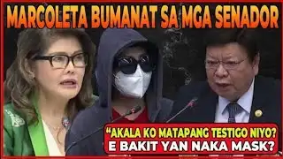 🔴 MARCOLETA BUMANAT sa mga SENADOR !!!  | Jevara PH