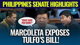 MARCOLETA vs TULFO: Marcoleta fires back at Raffy Tulfo! Senators Reject Tulfo’s Proposal