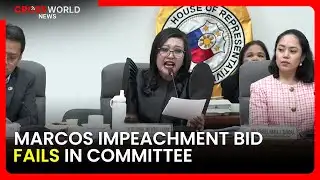 Marcos Impeachment Thrown Out as Lawmakers Block Corruption Complaints