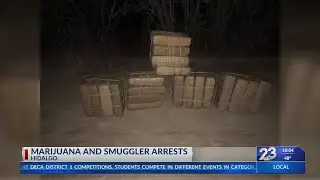 Marijuana seized and smugglers arrested