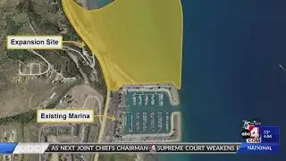 Marina expansion at Bear Lake