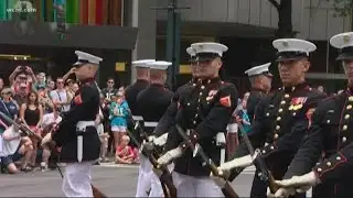 Marine Week wraps up with parade
