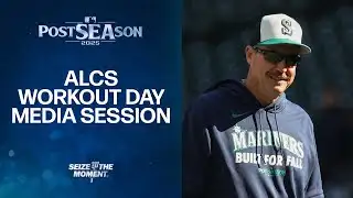 Mariners ALCS Workout Day News Conference: Dan Wilson