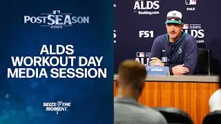 Mariners ALDS Workout Day News Conference