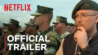 MARINES | Official Trailer | Netflix - Royal Marine Reacts