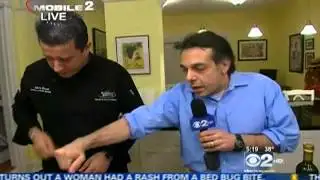 Mario Rizzotti on CBS2 News Cooking Segment #2