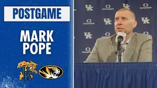 Mark Pope recaps another Kentucky basketball loss