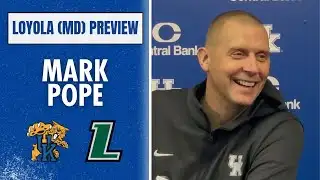 Mark Pope talks Michigan State loss, injuries, and Loyola (MD)