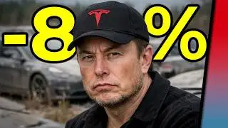 Market leader without growth: Does Tesla have a problem? -8%