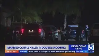 Married couple killed in double shooting