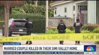 Married couple killed in their Simi Valley home