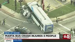MARTA crash injures 3