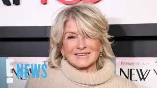 Martha Stewart Addresses Plastic Surgery Rumors | E! News