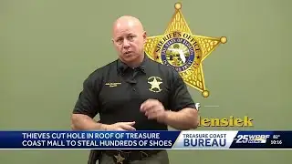 Martin County Sheriff investigates rooftop burglary at local mall