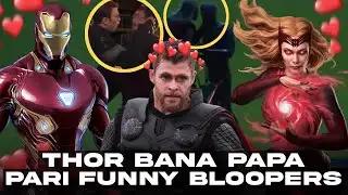 Marvel Funny Bloopers | Ft: Thor, Ironman, Captain America, Wanda