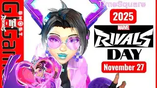 Marvel Rivals day 2025 Times Square Event | MARVEL RIVALS | GJGAMESLIVE