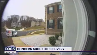 Maryland man captures driver mishandling delivery on Ring doorbell | FOX 5 DC