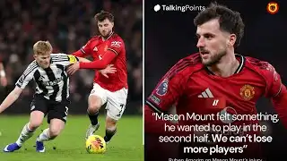Mason Mount Injury Update - Ruben Amorim Explains Half-Time Substitution