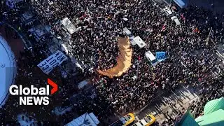 Mass protests continue in Minneapolis over ICE enforcement and shootings