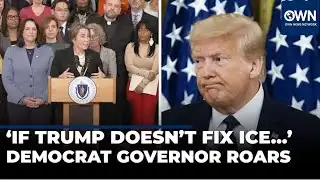 “Massachusetts Governor Blasts Donald Trump’s ICE Raids After Minneapolis Deaths”