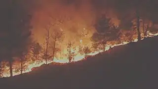 Massachusetts under Red Flag Warning as more than a dozen brush fires burn