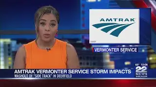 MassDOT Storm Impacts: Amtrak Vermonter service on hold, several roads closed