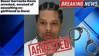 (MASSIVE) BREAKING NEWS: GERVONTA “TANK” DAVIS ARRESTED & LOCKED UP IN FLORIDA AGAIN !