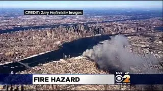 Massive Brooklyn Warehouse Fire Brought Under Control