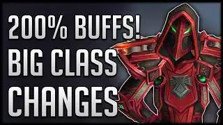 MASSIVE Class Buffs & Nerfs Coming, SUPER FAST Alt Gearing & Limited Free Transmogs