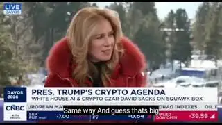 MASSIVE: Crypto Czar David Sacks says aftermarket structure passes, banks will"fully" get intocrypto