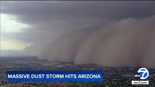 Massive dust storm hits Arizona
