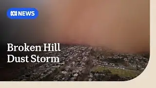 Massive dust storm rolls through Broken Hill | ABC NEWS