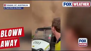 Massive Dust Storm Shocks Australian Miners, Rapidly Engulfs Area With Rain And Lightning