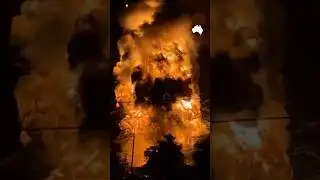 Massive explosion in Western Sydney