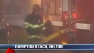Massive Fire Consumes a N.H. Block