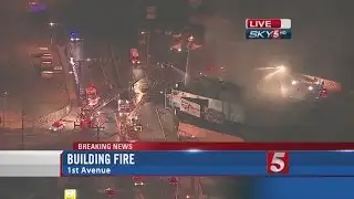 Massive Fire Consumes ACI Iron Works