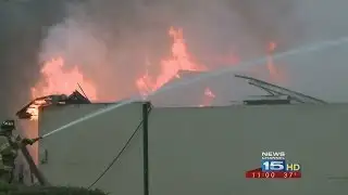 Massive fire consumes south side building