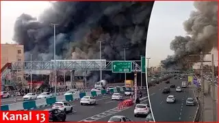 Massive fire engulfs bazaar in western Tehran
