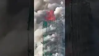 Massive fire engulfs Hong Kong apartment complex